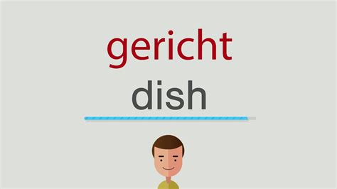 gericht auf englisch